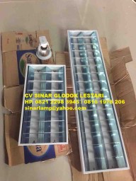 Lampu rm 2x36 watt dan lampu rm 2x18 watt